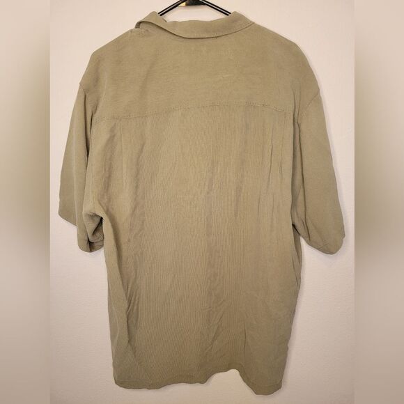 Tommy Bahama 100% Silk Short Sleeve Size Large - Picture 2 of 5